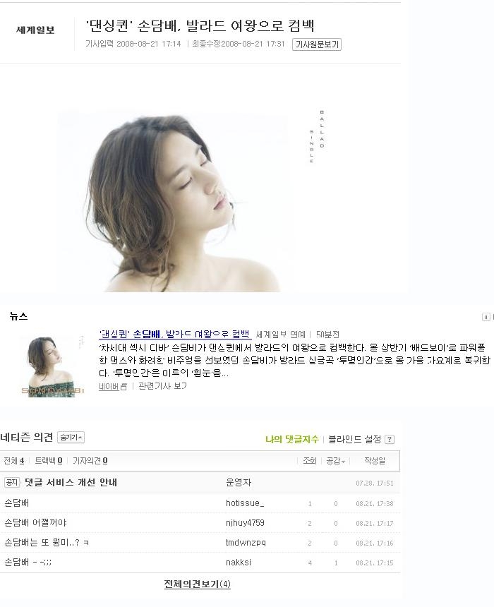 손담 이미지