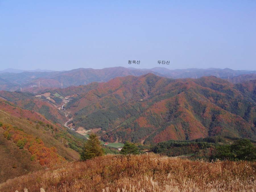 민둥산 이미지