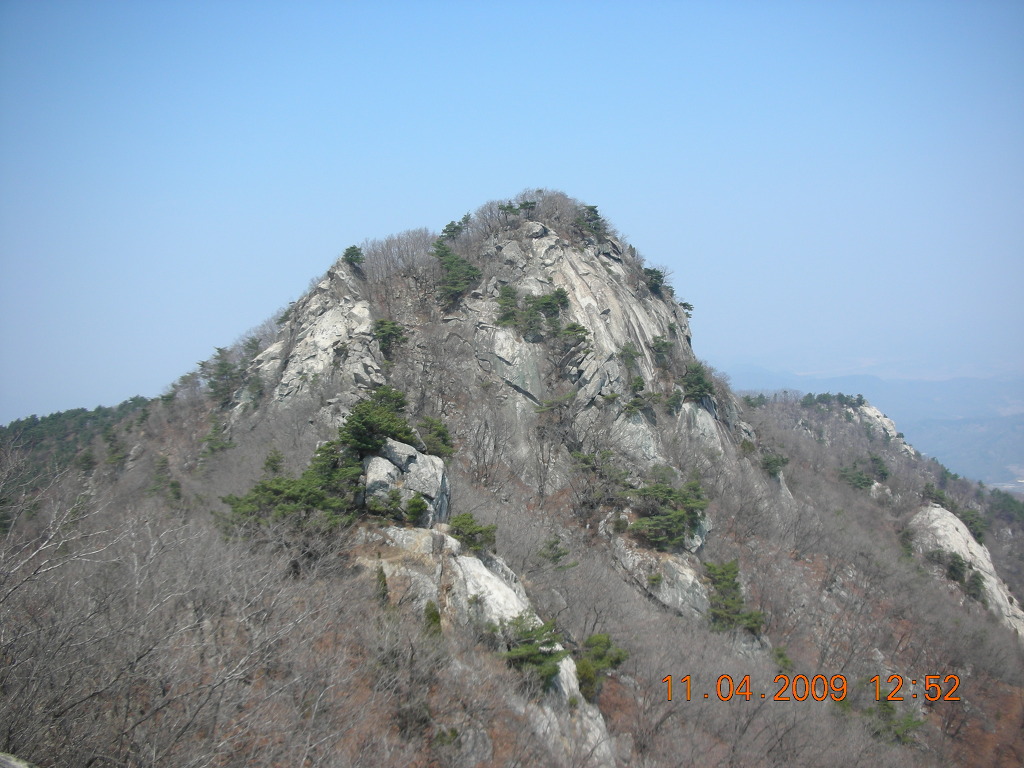 갑장산맥 이미지