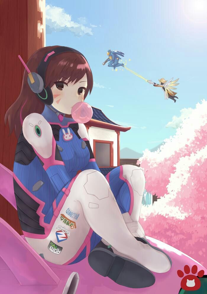 오버워치 D.VA 짤털이 | 인스티즈