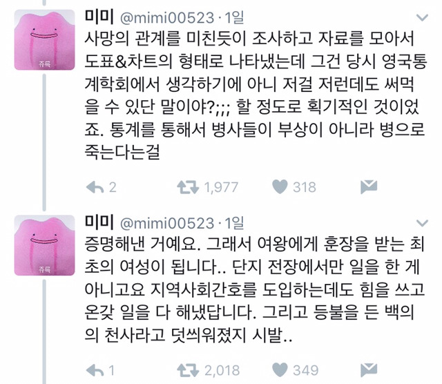 나이팅게일에 대하여 | 인스티즈