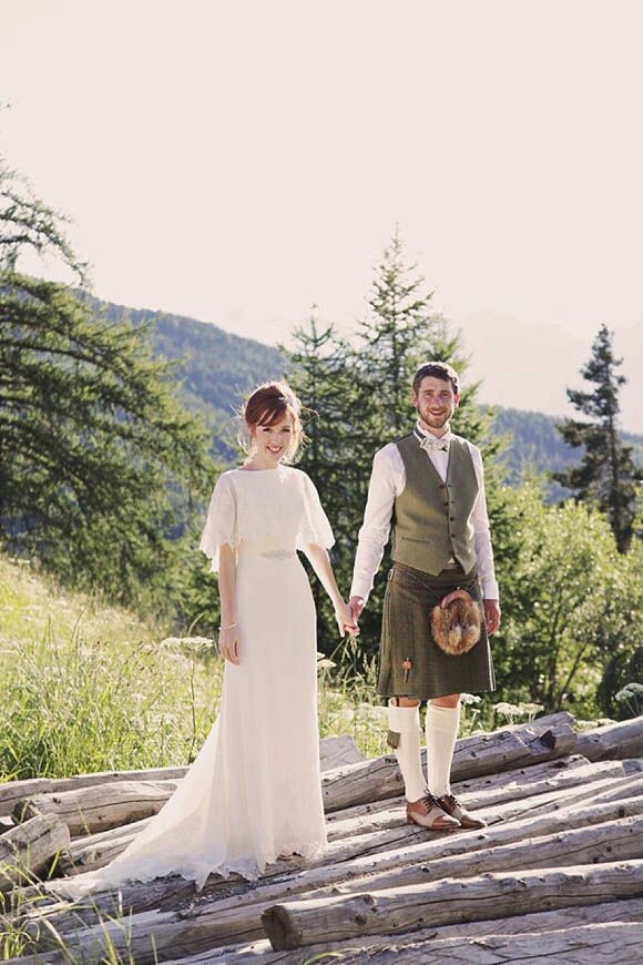 스코틀랜드 전통 의상을 입은 결혼식 풍경 | 인스티즈