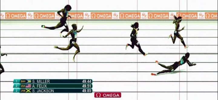 리우올림픽 여자 400m 피니쉬 장면 | 인스티즈
