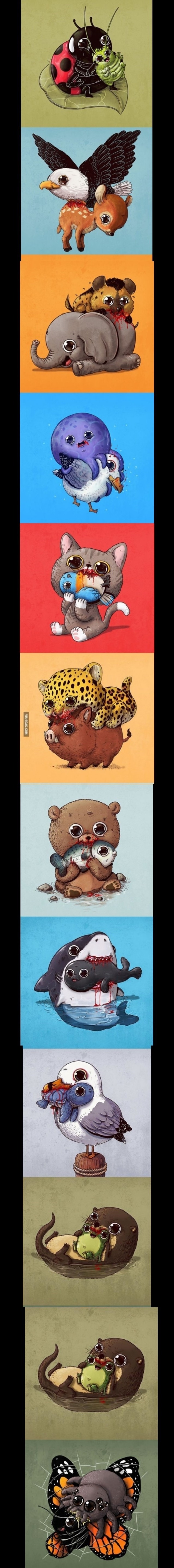 (15)끔찍한 자연의 약육강식 (데이터주의) | 인스티즈