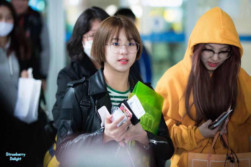 아가맹수🐯 채영이 170417 인천공항 입국 | 인스티즈