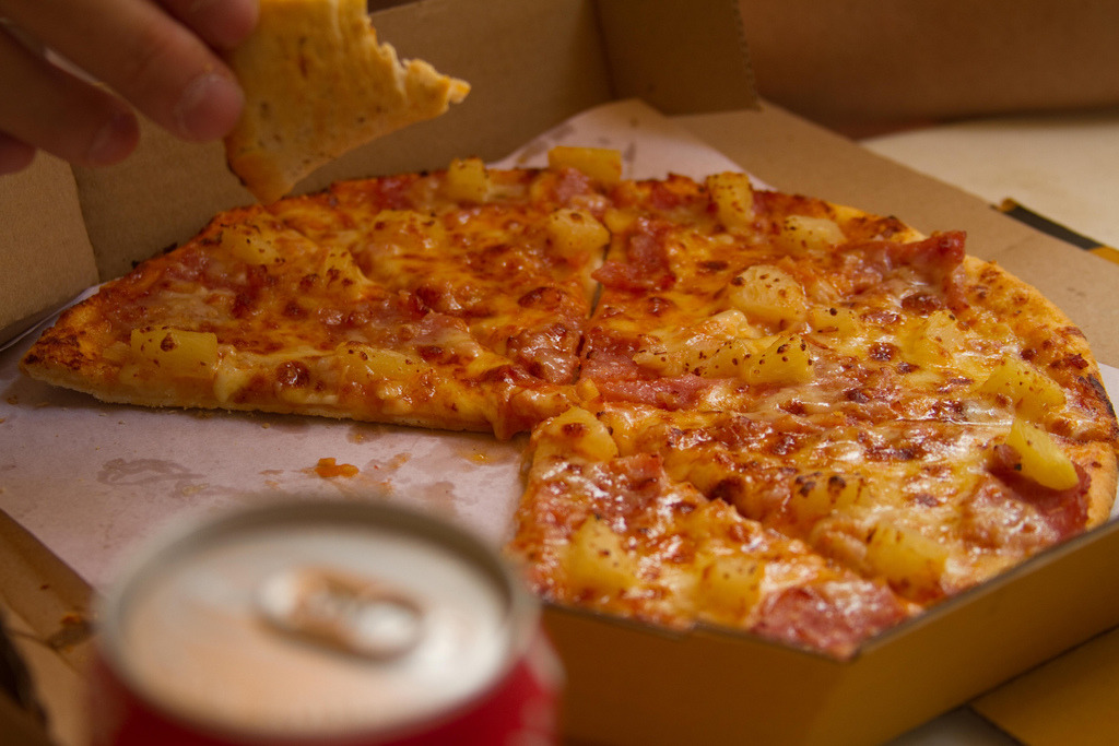 달콤함과 짭짤함의 조화 하와이안 피자 | 인스티즈