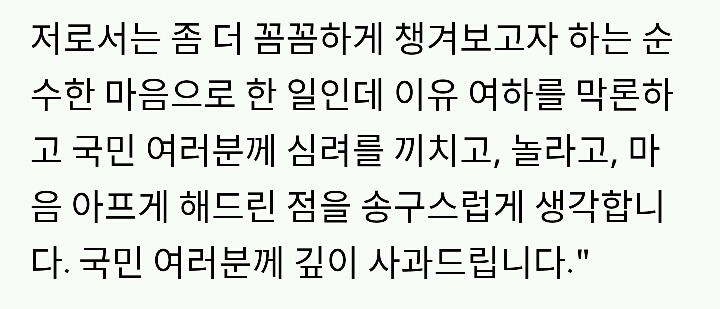 티파니 사과문vs호란 사과문vsㄹ혜 사과문 | 인스티즈
