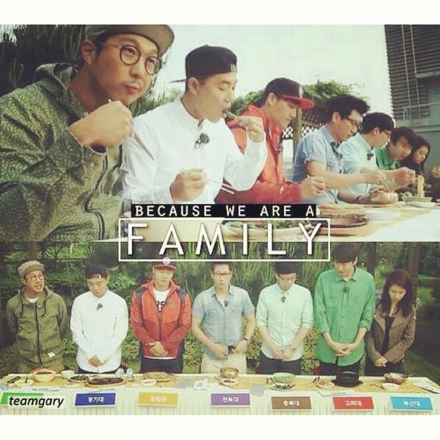 [런닝맨] 이제는 보지못할 것 같은 훈훈한 멤버들 단체 사진..(2) | 인스티즈