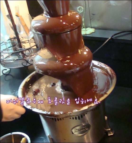노홍철을 무너뜨린 초콜릿 분수 | 인스티즈