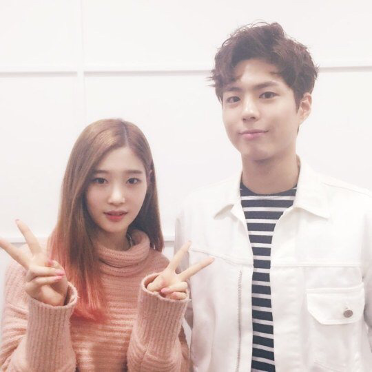 박보검이랑 사진찍은 프로듀스101 정채연 | 인스티즈