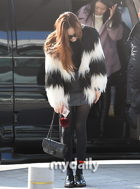 오늘자 구하라 공항.jpg | 인스티즈