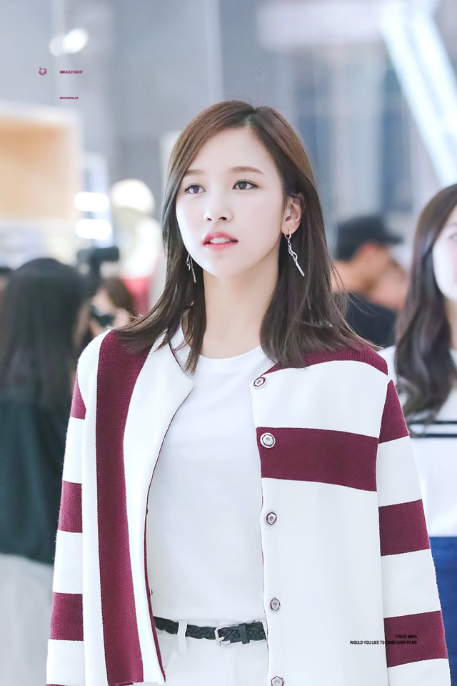 트와이스 미나리 팬아트 by twitter 무릎 | 인스티즈