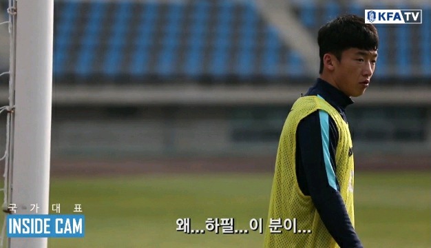공 살리기 게임 꼴찌해서 얼차려받는 김남일.... | 인스티즈
