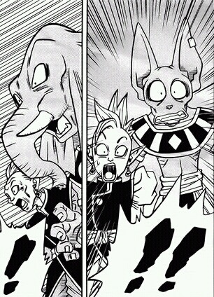 싸우다 별로 좋지 않은 곳을 맞아버린 손오공 | 인스티즈