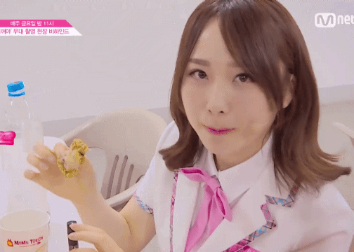 [프듀48] 계란짱 타카하시 쥬리.gif | 인스티즈