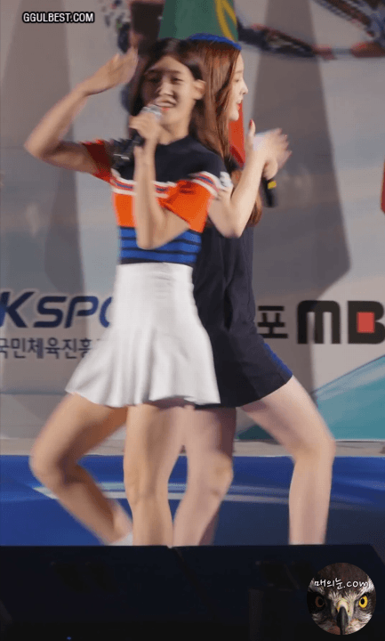 검은색원피스입은 다이아 은진.gif | 인스티즈