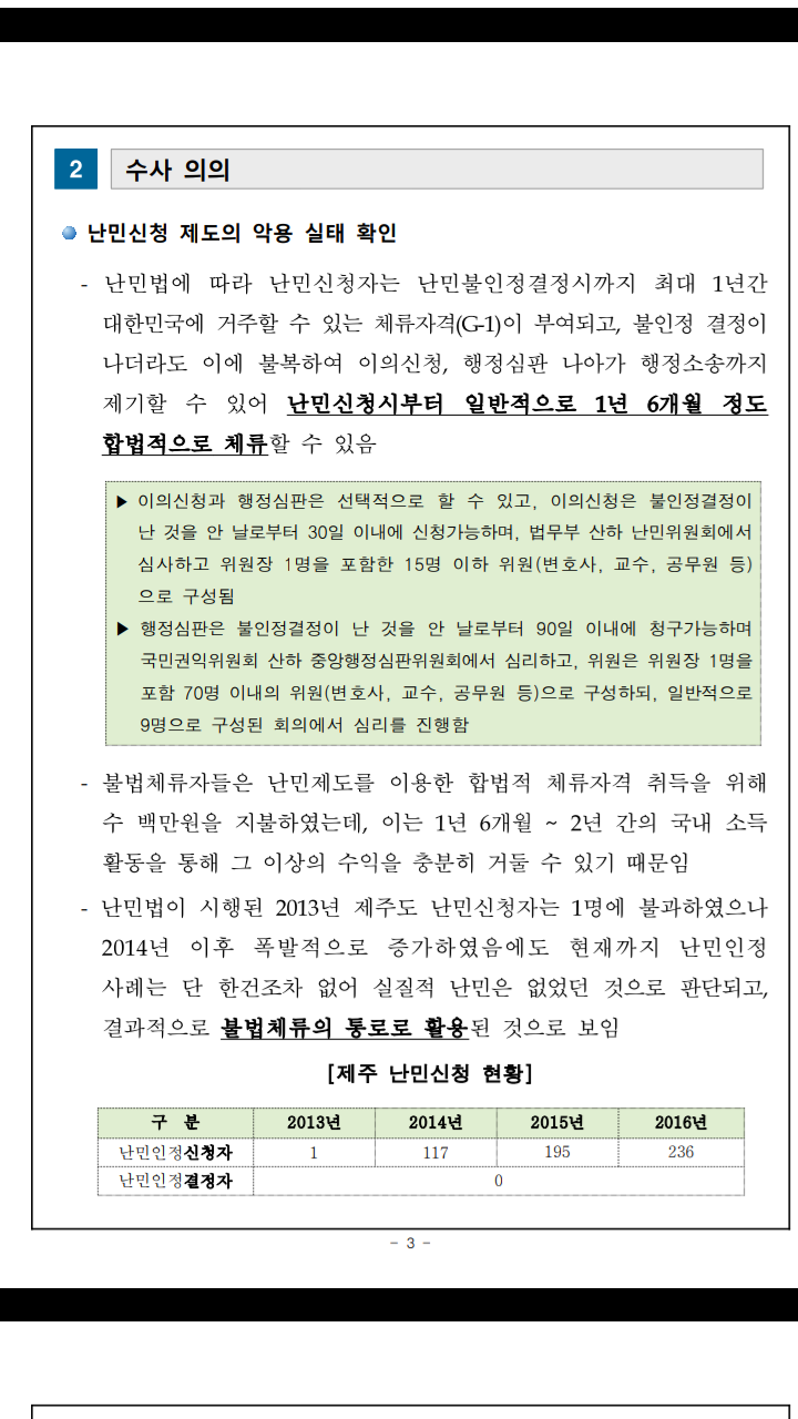 난민신청 어쩌구가 이슬람쪽만 문제있는게 아님 | 인스티즈