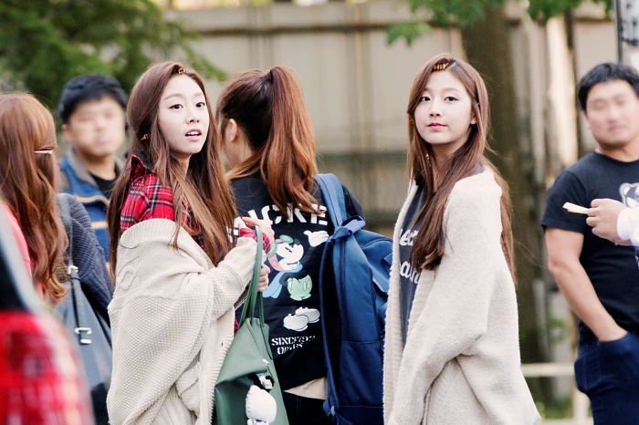 평소 서로 닮았다는 얘기 엄청듣는 러블리즈 멤버.jpgif | 인스티즈