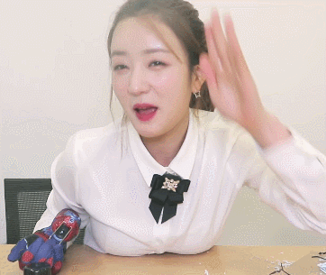 거미줄친 윤보미.gif | 인스티즈