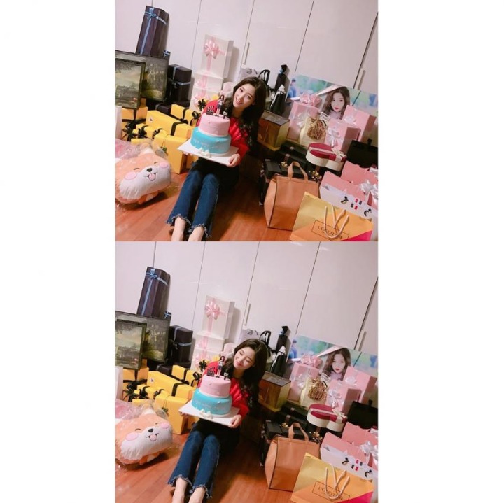 정채연 생일 서포트 인스타 | 인스티즈