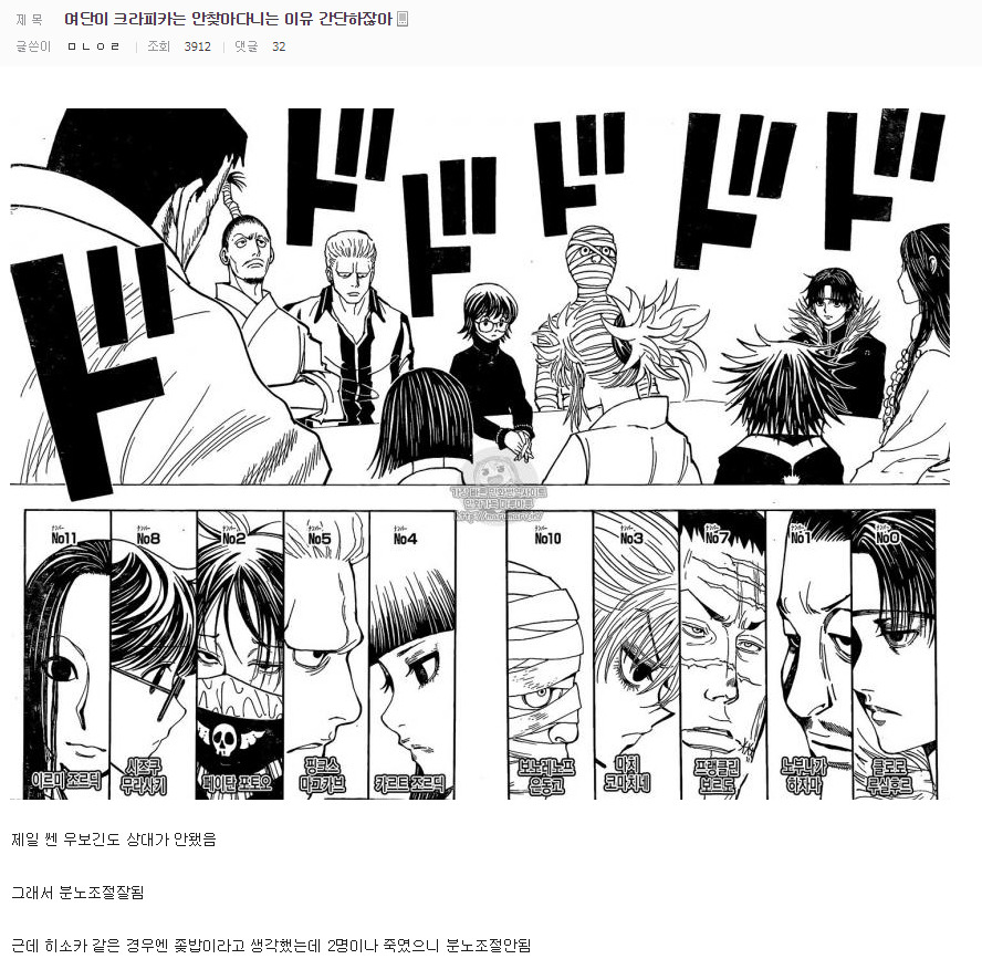 환영여단이 크라피카를 안찾는 이유 | 인스티즈