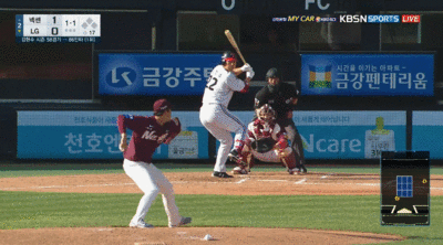 학교 폭력범 안우진에게 배트 사용법 참교육 하는 김현수.gif | 인스티즈