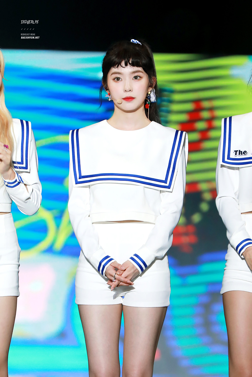 마린룩 입은 아이린.jpg | 인스티즈