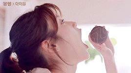 몽쉘 아이유.gif | 인스티즈
