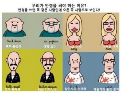 안경을 써야 하는 이유? | 인스티즈