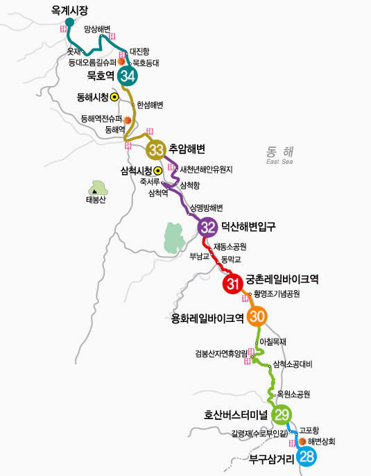 해파랑길 31코스 이미지