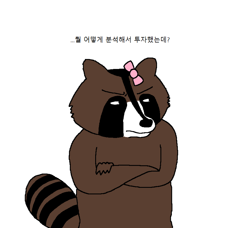 가상화폐 투자했다가 강제 존버하는 너구리 | 인스티즈
