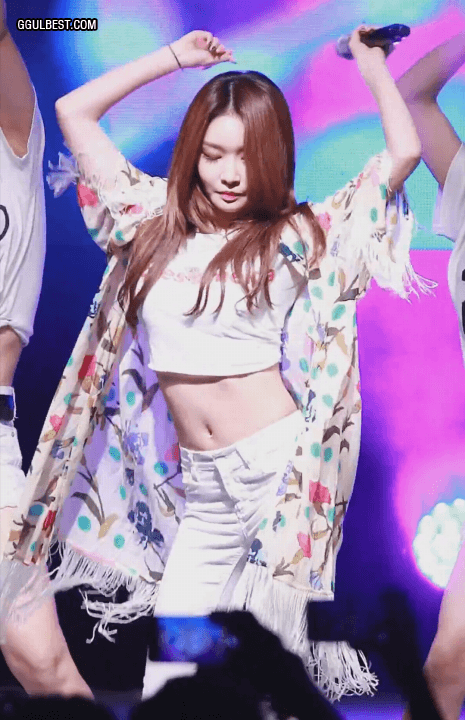 허리미녀 청하.gif | 인스티즈