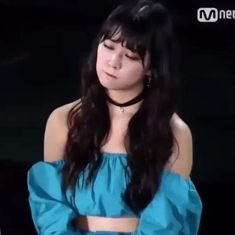 프듀48) 표정부자 시로마 미루.gif | 인스티즈