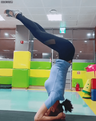 요가하는 김정화 | 인스티즈