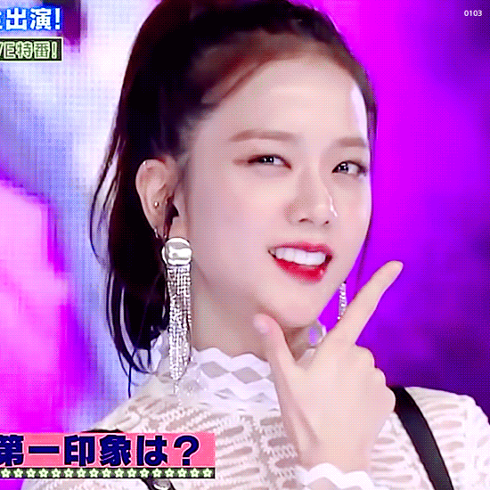 일본 아베마TV에 출연한 블랙핑크 지수.gif | 인스티즈