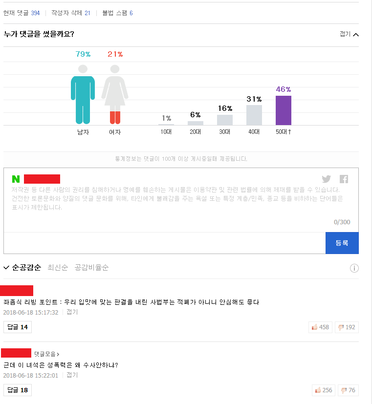 네이버 기사 분류에 대한 소소한 의구심 | 인스티즈